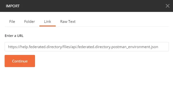 Federated Directory MCP endpoint for AI integration showing contact data access for agentic workflows